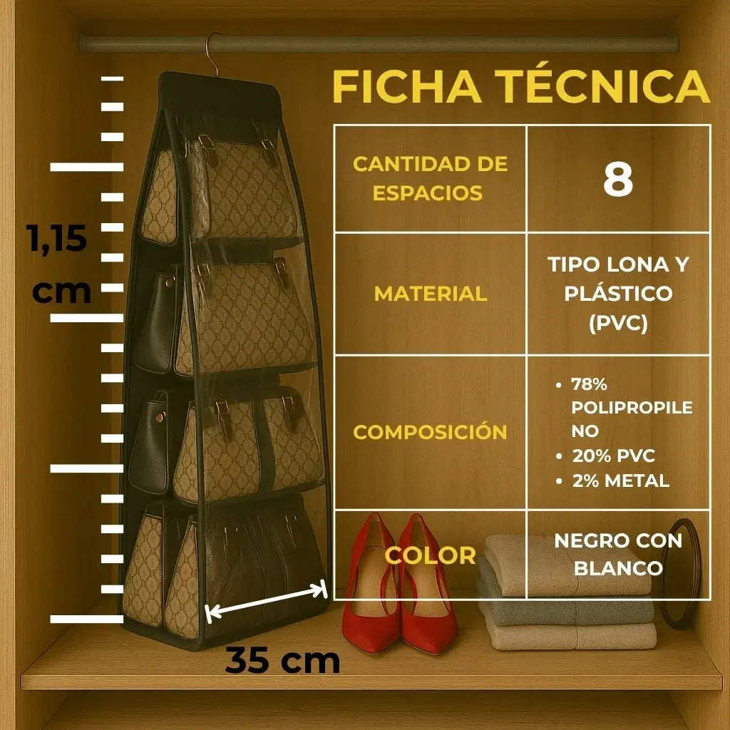 Oferta 2x1: MultiProtec┃Organizador protector de bolsos y artículos