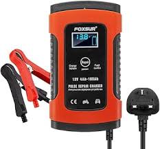 Cargador Inteligente iniciador Batería Automóviles Motocicleta 12v 6a