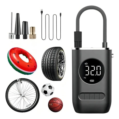 Inflador de llantas Portable Compresor Carro - Moto - Balon