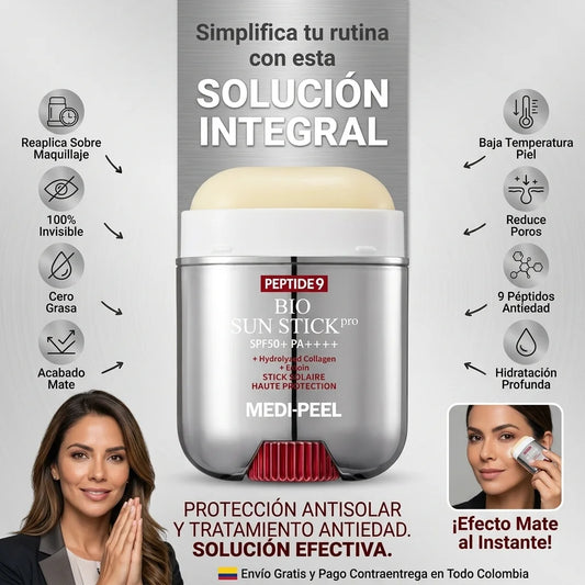 Protector Solar Koreano premium en Barra┃BIO SUN STICK ┃Protege y cuida tu piel